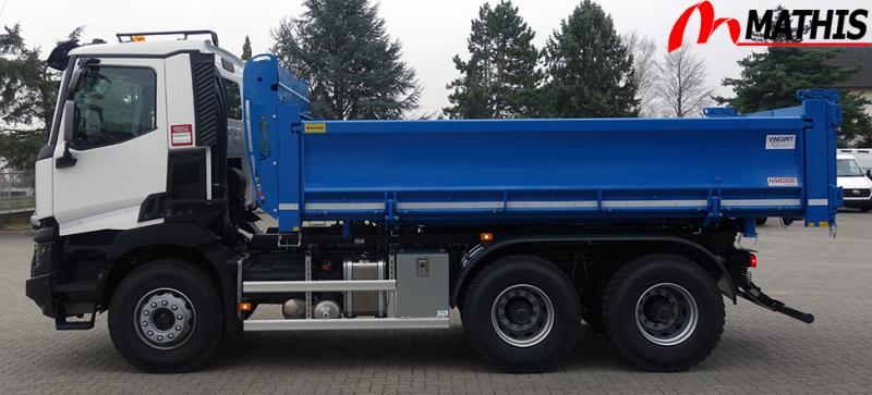 Camion équipé d'une tribenne 26 Tonnes de la marque Bennes Vincent